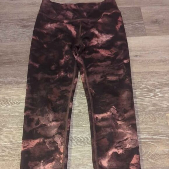 Athleta girl size 12 high rise printed chit chat tight - Picture 1 of 5